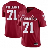 Oklahoma Sooners 71 Trent Williams Red College Football Jersey Dzhi,baseball caps,new era cap wholesale,wholesale hats
